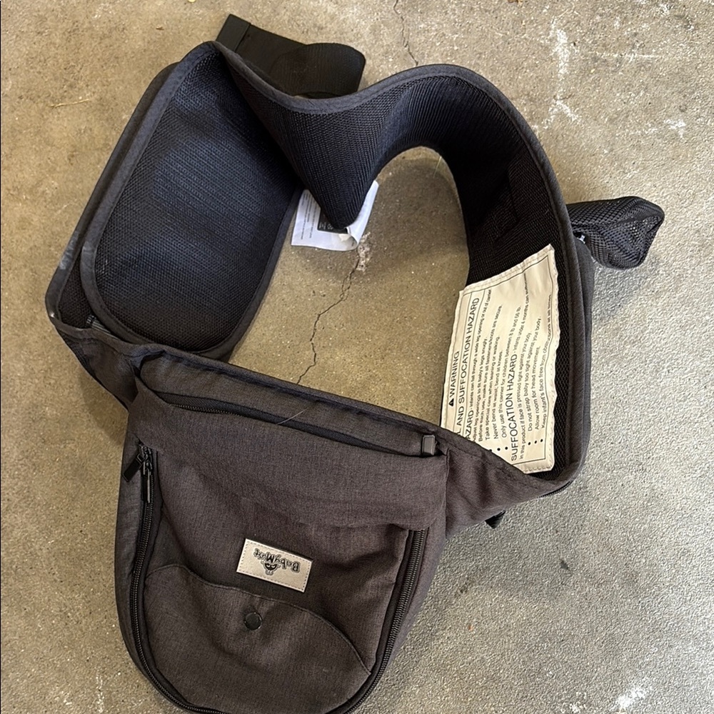 Dark Gray Baggu Men's Sling Bag